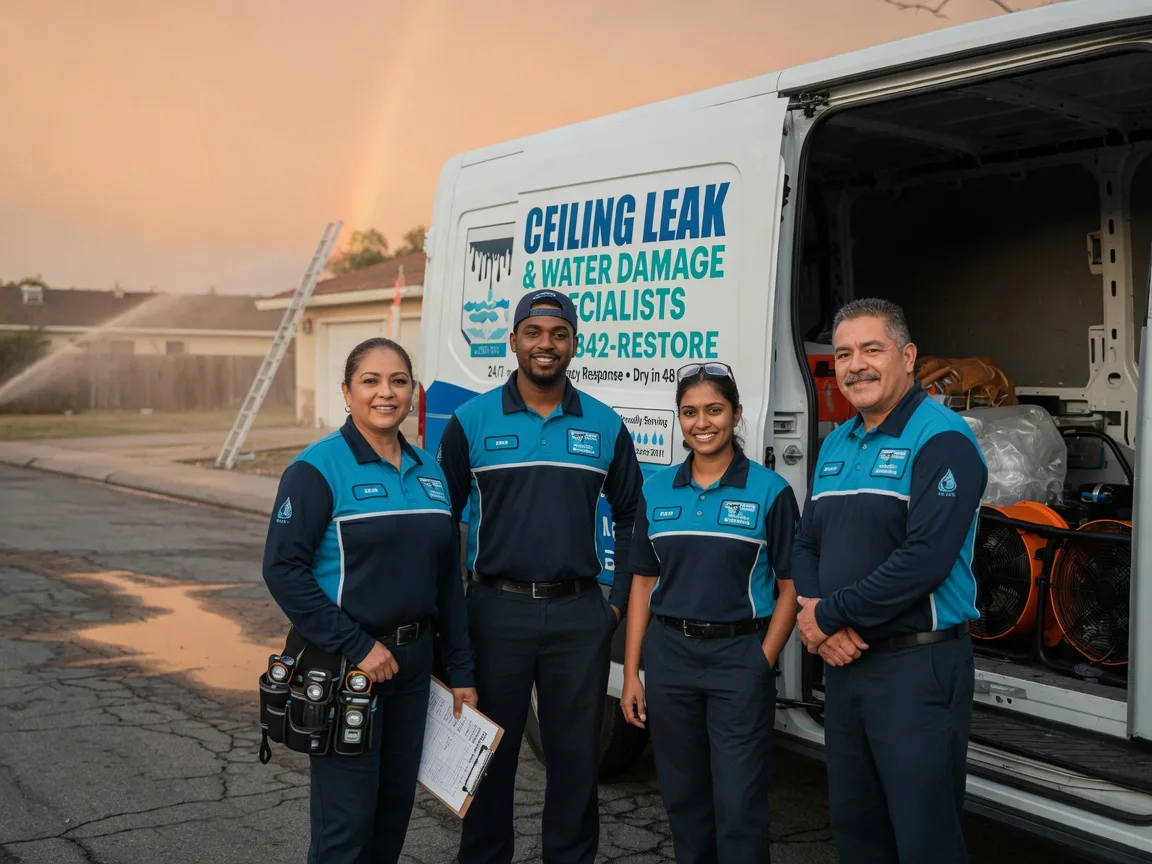 Ceiling Leak Cleanup company in Duncans Mills, CA